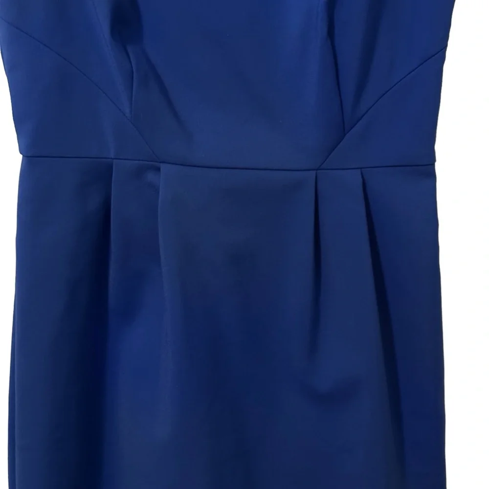 KATE SPADE‎ NY Women's NWT Size 4 Blue/Black Sleeveless Dress Fully Lined $358
